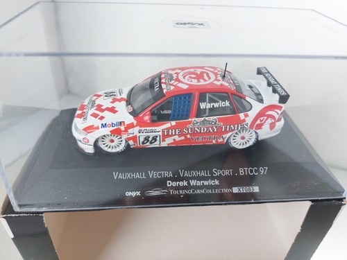 Onyx Vauxhall Opel Vectra Derek Warwick #88 BTCC 97 XT083 in scatola 1:43 - Foto 7 di 10