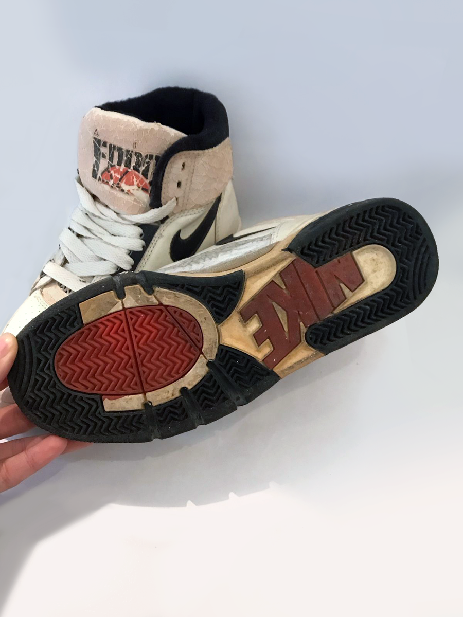 Vintage 80s DS Nike Air FORCE STS Cement Shoes 4.5 B | eBay