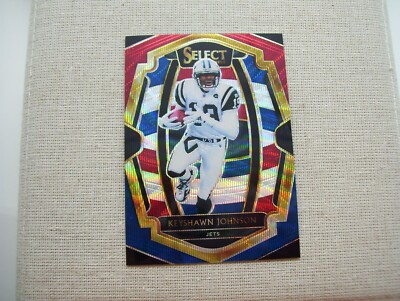 2018 Select Keyshawn Johnson Tri Color Prizm #d /199 New York Jets USC Trojans
