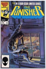 Punisher 4 NM 9.4 1986 Jigsaw Mike Zeck Mini Series