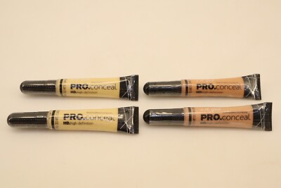 LA Girl Pro Conceal HD. High Definition Concealer & Corrector GC972/973, 2x 995