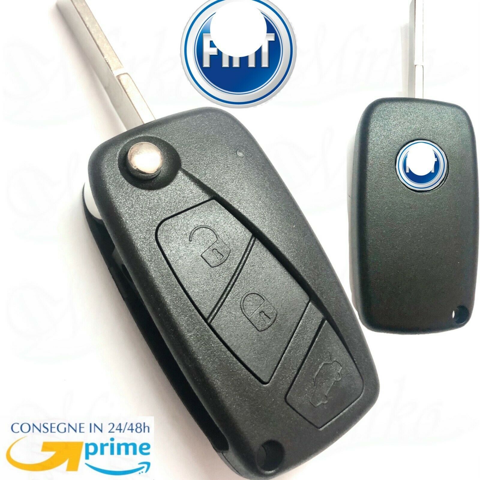GUSCIO SCOCCA CHIAVE TELECOMANDO 3 TASTI CITROEN C2 C3 C4 C5 C6 XSARA PICASSO V1 CON LAMA