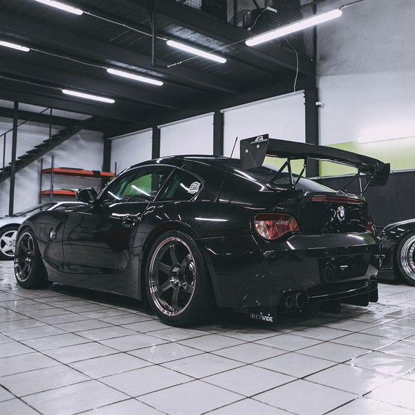 BMW Z4 / Z4M Rear Bumper Diffuser Fancywide Tuning | Black | Aluminum ...