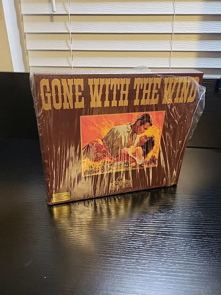 Gone With The Wind MGM Home Video 2 Tape VHS Deluxe Edition Box Set 1985 Foto 2 de 4