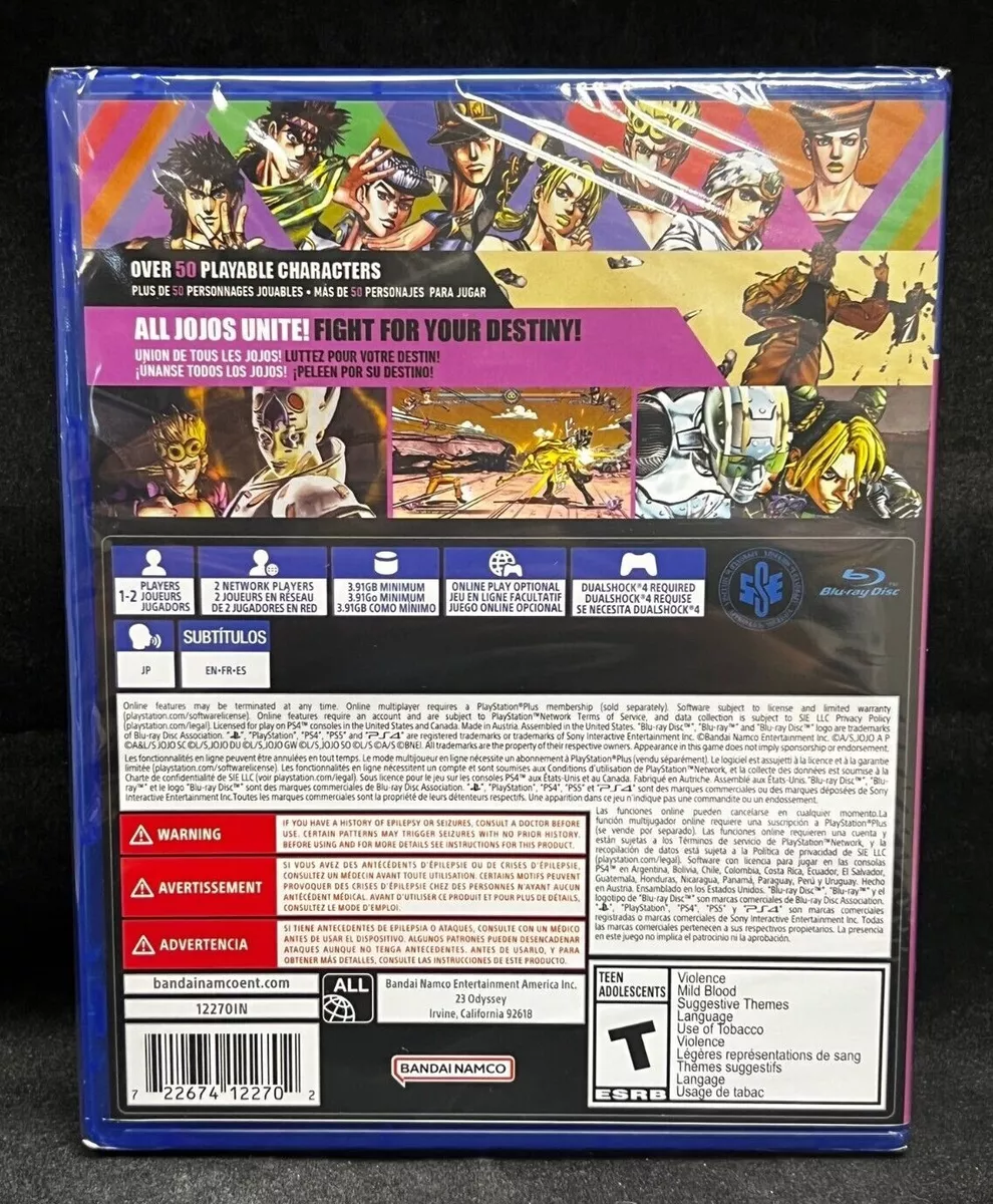 JoJo's Bizarre Adventure All-Star Battle R PlayStation 4 - Best Buy