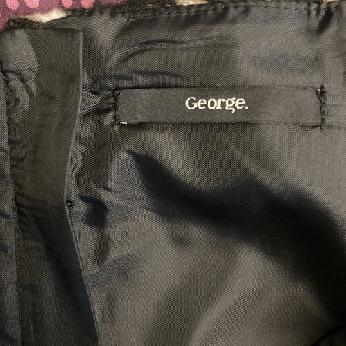 George new BNWOT Ladies Animal Print Mini Skirt 14 lined - Picture 8 of 9