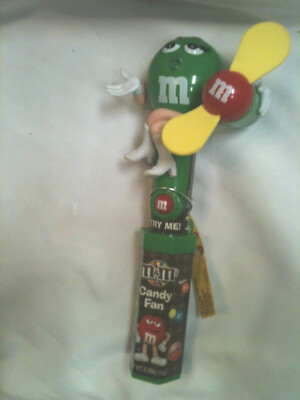 Rare Miss Green M&M 's Candy Personal Fan with Original Tag | eBay