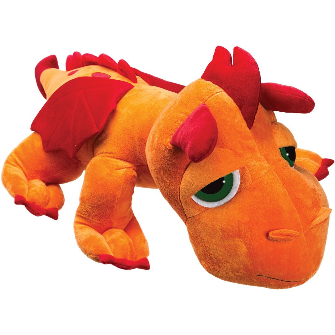 Suki Li ́l Peepers Dragon Blaze Orange Jumbo 96,5 cm RARO NUEVO CON ETIQUETAS