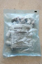 10 pcs SMC Fittings KQ2L08-03S-X2, 8mm Tube x 3/8" BSPT Male Elbow Nylon/Nickel