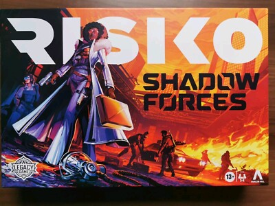 Risk Shadow Forces Board Game, Legacy Game, Strategy Hasbro Game NEW MISB