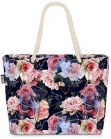 Void Tasche Modernes Blumendesign Blumen-Muster Bouquet BlüTen-BläTter