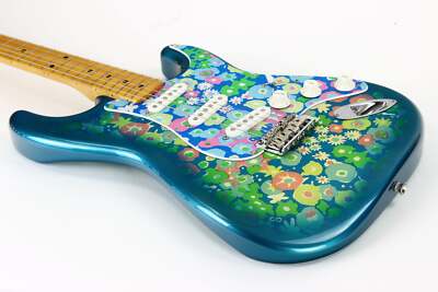 c. 1999 Fender Japan '57 Blue Floral Flower Stratocaster