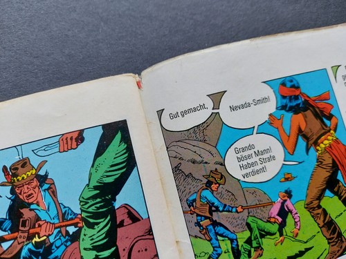 CONDOR WESTERN COMIC NACH KARL MAY - WINNETOU UND OLD SHATTERHAND NR. 19 / Z2+ - Bild 8 von 8