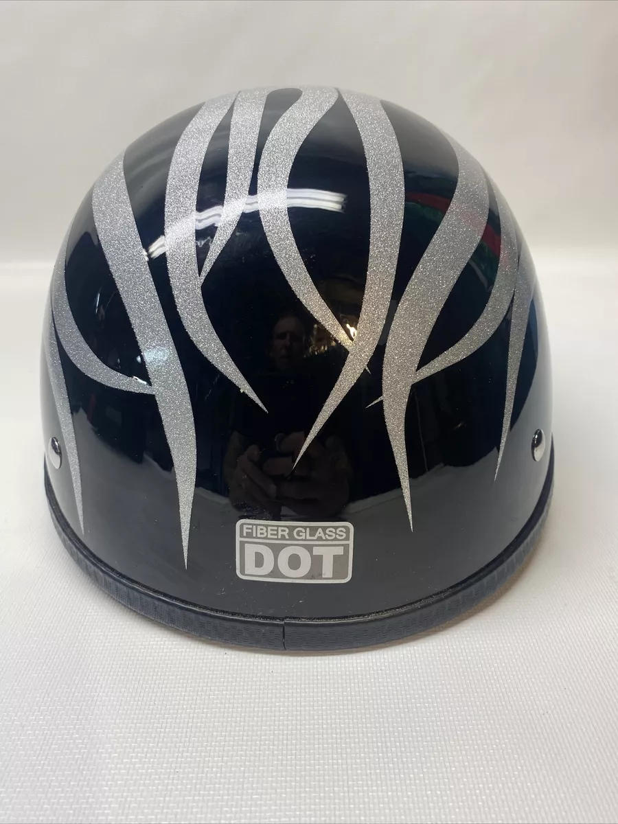 Half helmet cheap glass