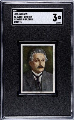 1928 Jasmatzi Albert Einstein #1 Die Welt In Bildern Serie 75 SGC 3