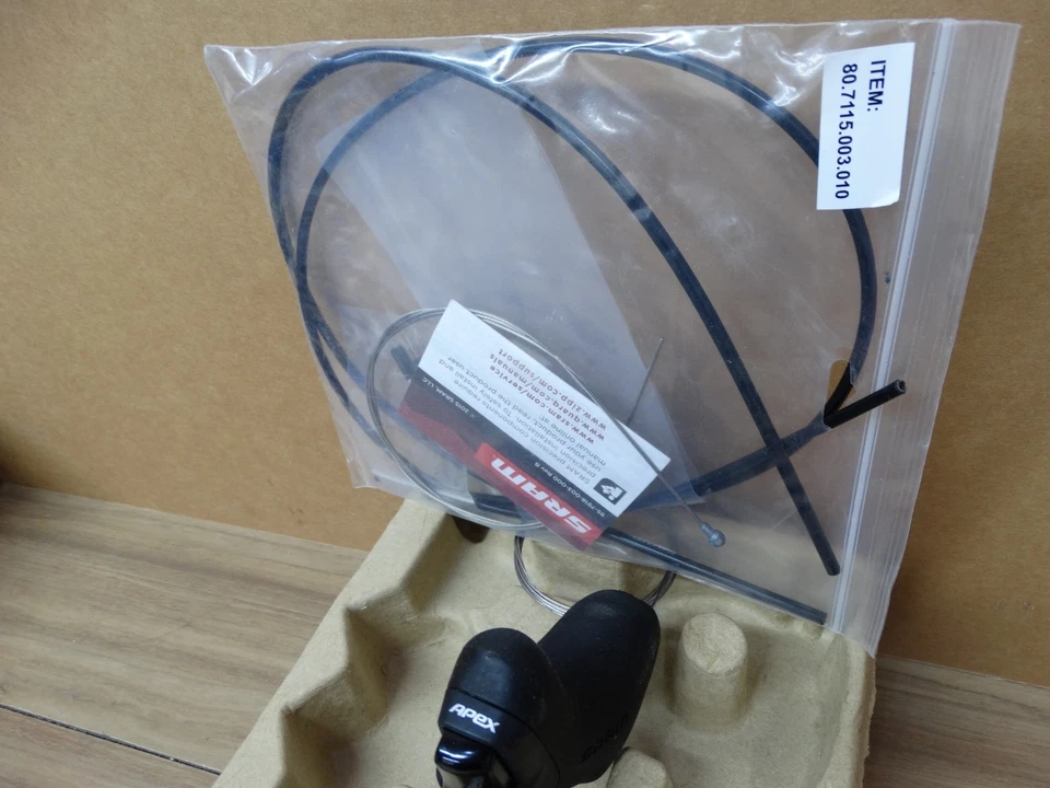 NEW + SRAM APEX  LH single 2 speed SHIFTER  (rim brakes)  + NEW + BOXED - Image 3 of 4