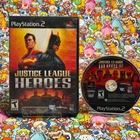 Justice League Heroes Sony PS2 PlayStation 2 Disc & Case Tested
