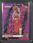 REED SHEPPARD 2024-25 PANINI PRIZM #268 ROOKIE RC FAST BREAK PINK 1/50 ROCKETS