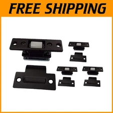 Adjustable Silent Roller Catch, 4 Pack, Oil Rubbed Bronze