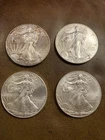 2014 American Silver Eagle 4 oz Lot    One Toned
