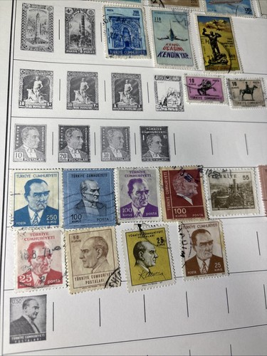 Turkey Collection Vintage Stamps $$$ - 第 5/6 張圖片