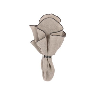 Broste Copenhagen Gracie Serviette Simply Taupe 45x45cm