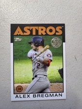 Red Sox Alex Bregman 2021 Topps 1986 Topps 35th Anniversary #86B-30 NM