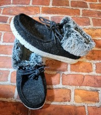 Hey Dude Britt Women s Faux Fur Lined Boots Shoes Size 8