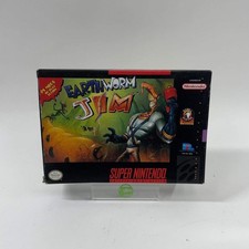Earthworm Jim Super Nintendo SNES 1994