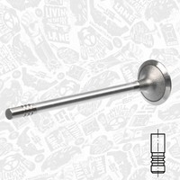 Einlassventil ET Engineteam VI0165 FüR Peugeot Fiat CitroËN Chrom-Siliziumstahl