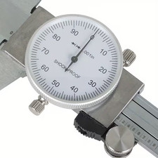 2pc BRAND NEW 0-6" STAINLESS STEEL DIAL CALIPER