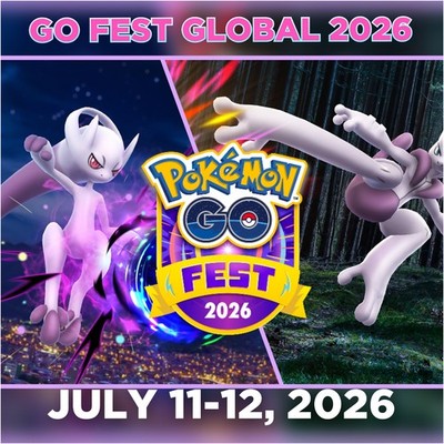 POKEMON GO FEST 2026 GLOBAL   8Hrs Event Gameplay - Pick A Day   Shinies + Raids