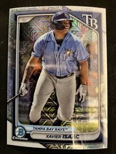2024 Bowman Chrome Prospects #BCP-133 - -Mojo - Xavier Isaac - Tampa Bay Rays