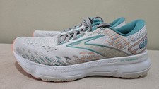 Brooks Glycerin 20 Gray Teal Running Shoes WOMENS SZ 10.5 B MEDIUM VERY NICE