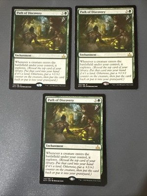 Path Of Discovery X3 Rivals Of Ixalan NM Cond See Pics English