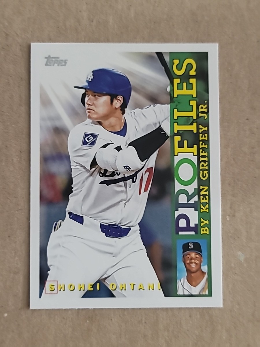 SHOHEI OHTANI 2026 Topps Profiles by Ken Griffey Jr #TP-1 Dodgers