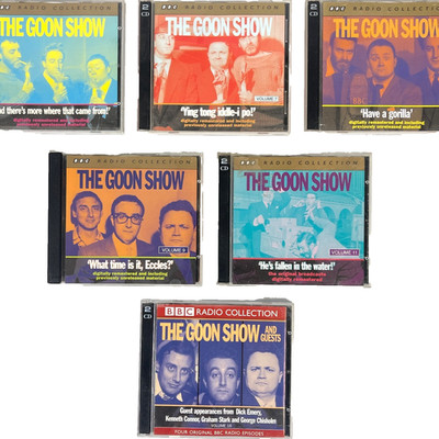 The Goon Show 6 Double CD Bundle BBC Radio Collection UK Goons 50s Radioplay