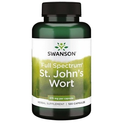 Swanson, Full Spectrum St. John's Wort, 375mg, 120 Kapseln