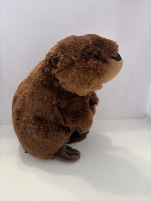 Wild Republic Plush Beaver 9  Tall Stuffed Animal Woodland River Forest Woods