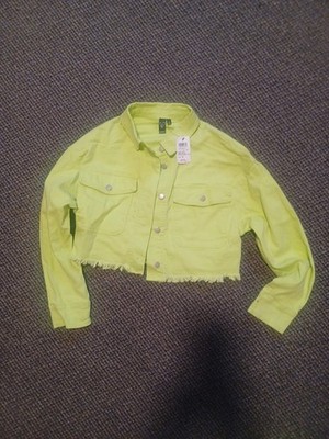 windsor neon yellow jacket NWT
