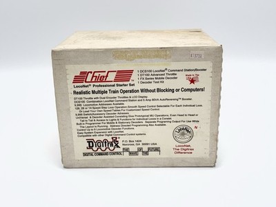Digitrax - Chief - DCS100 Command Station - DT-100 Throttle Controller