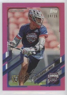 2021 Topps Premier Lacrosse League First Edition 4/15 Stephen Rehfuss #23 0o1d