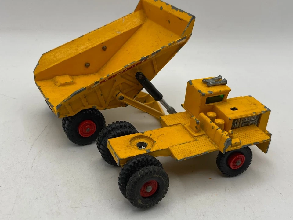 MATCHBOX Dump Ttruck King Size Lesney camion auto - Immagine 3 di 4