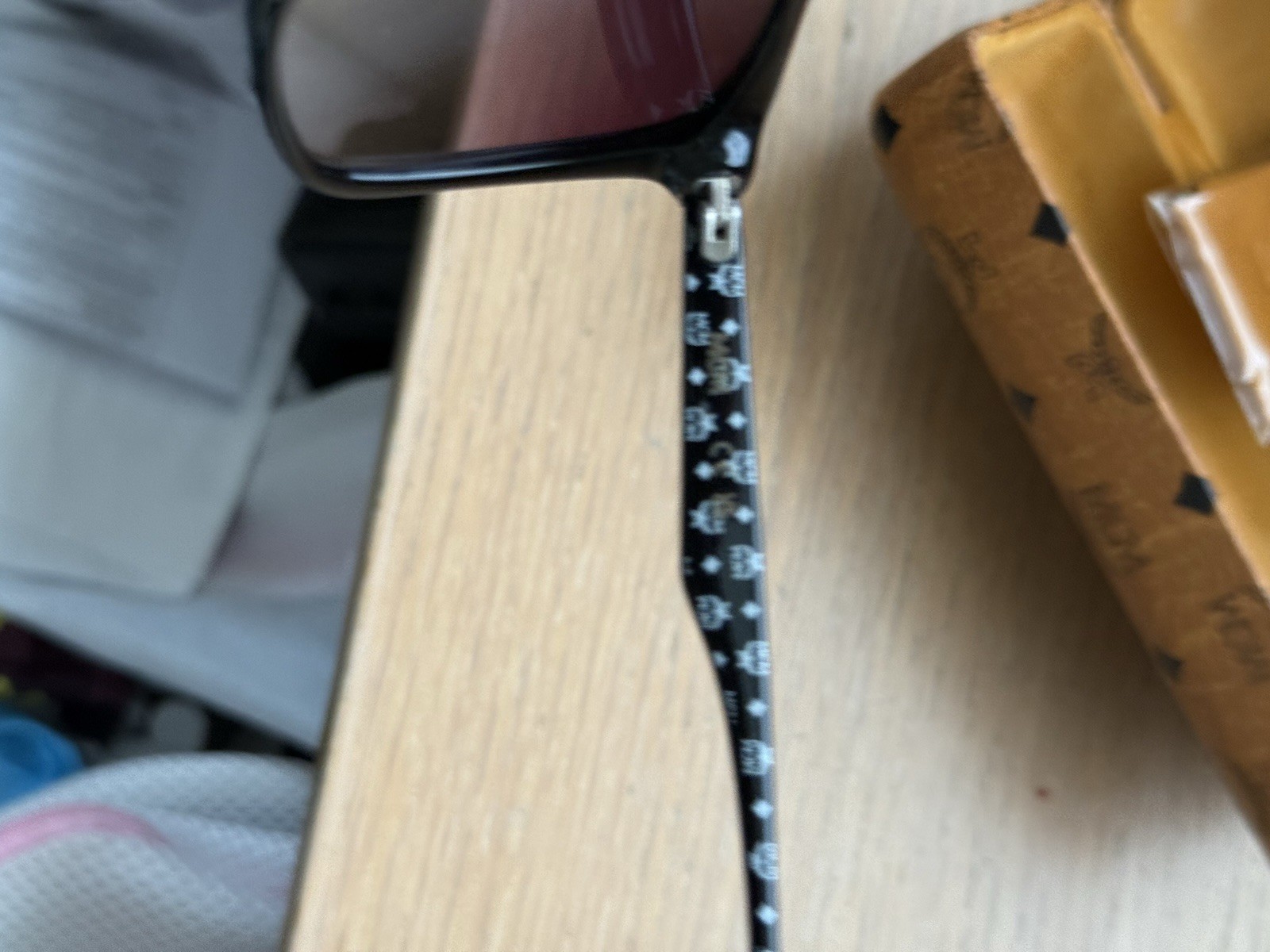 NEW MCM 58mm Gradient Rectangle Sunglasses black … - image 7