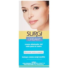 Surgiwax Facial Hair Removal Cream for Women – Depilatory Face,... 
