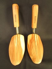 Vintage Set of Men's Hanover Cedar Wood Split Toe Shoe Trees Stretcher/Shaper