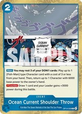 Ocean Current Shoulder Throw OP14-058 Foil - The Azure Sea's Seven - OPTCG - NM