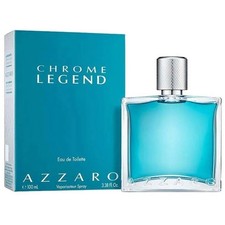 Chrome Legend by Loris Azzaro for Men Eau de Toilette Spray 3.38 oz
