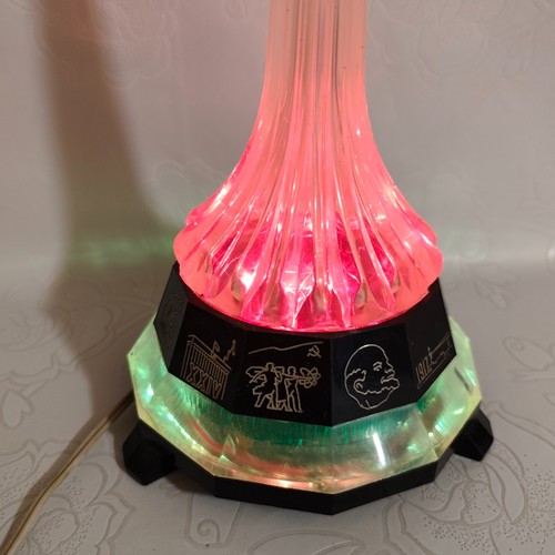 Vintage night light Rocket - Soviet space lamp - Electric Night Light - Picture 4 of 15