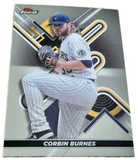 2022 Topps Finest #67 Corbin Burnes Milwaukee Brewers MLB Baseball Card (N7